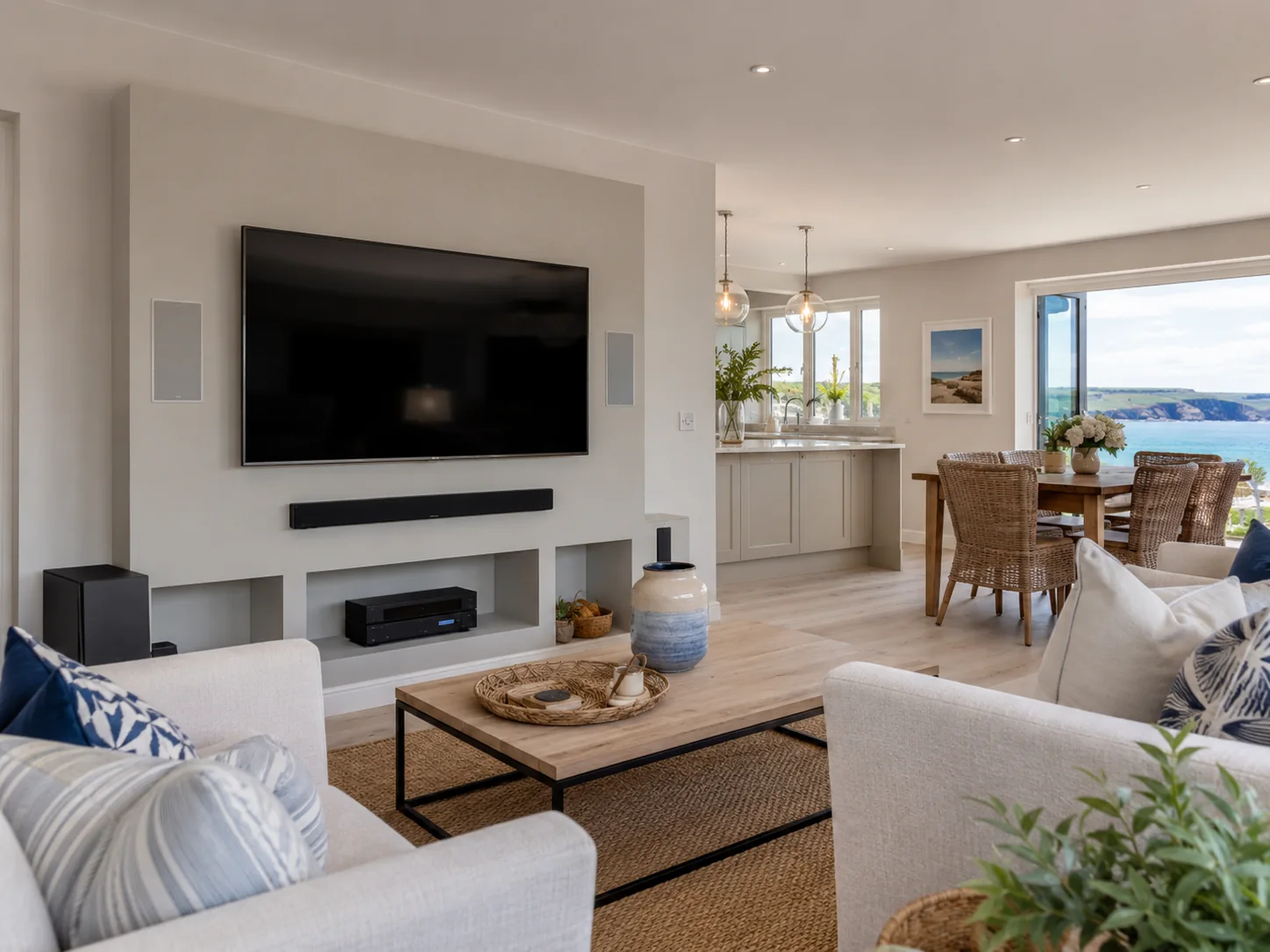 High quality dedicated home cinema installation